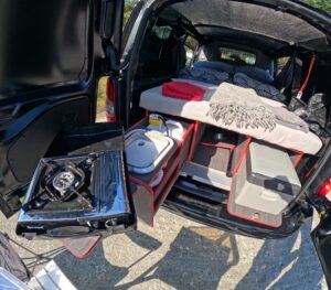 Compact campervan rental in Bergen Norway for fjord road trip