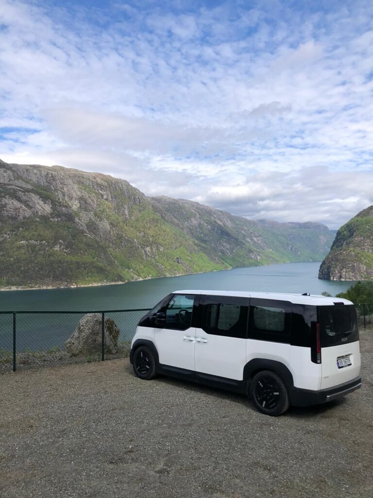 Kia PV5 electric campervan Norway